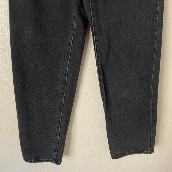 Levis Jeans Womens Size 24 Black 94 Baggy Relaxed Mid Rise Denim Y2K Gothic - Picture 5 of 11